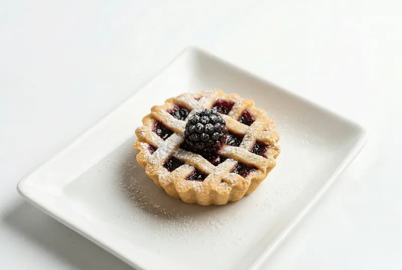 Pie de frutos rojos