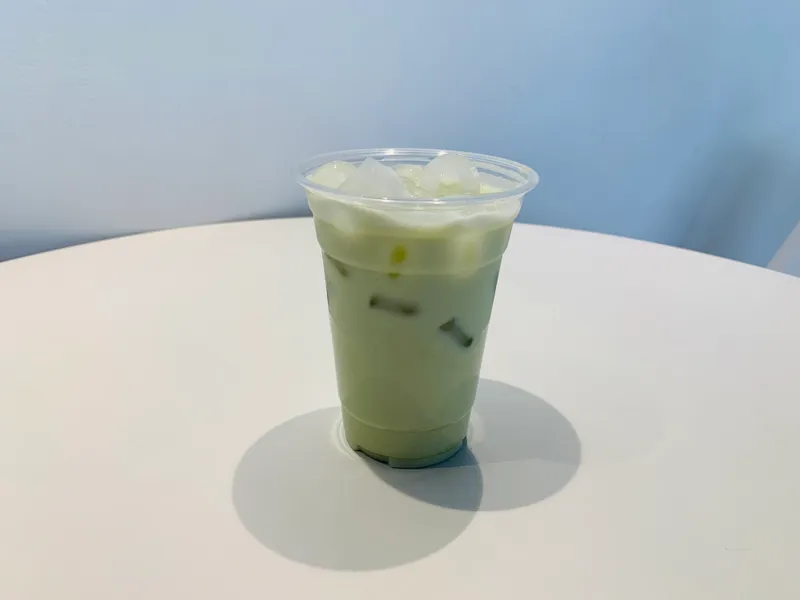 Matcha latte frio